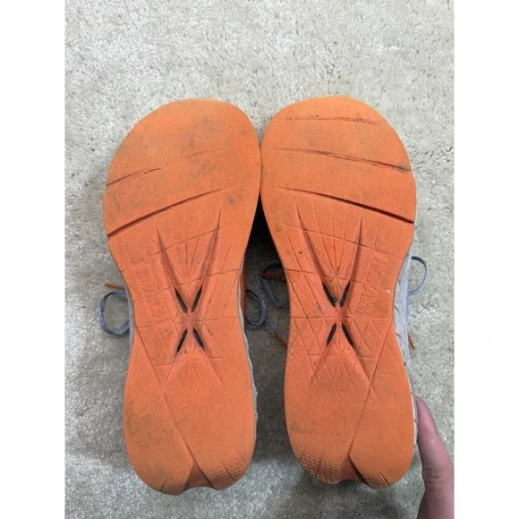 Hoka Carbon X 3 Running Shoes Mens 11.5 Orange Gray Activewear Outdoor - Picture 8 of 9